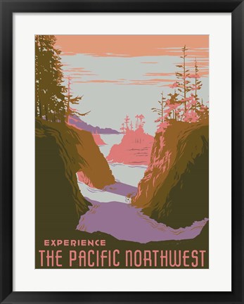 Framed American Wayfarer III Print