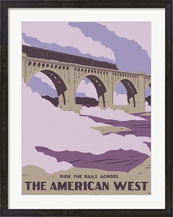 Framed American Wayfarer IV Print