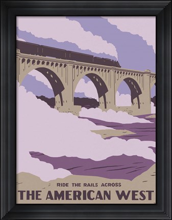 Framed American Wayfarer IV Print