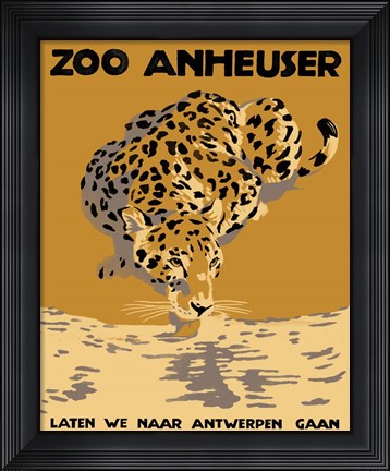 Framed Euro Poster I Print