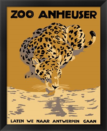 Framed Euro Poster I Print