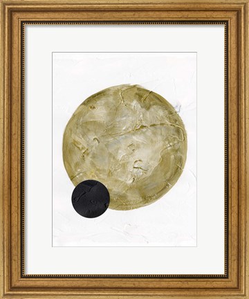 Framed Scandinavian Moon I Print
