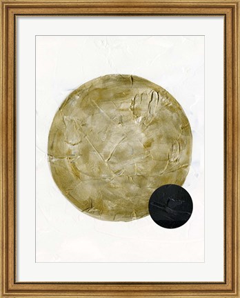 Framed Scandinavian Moon II Print
