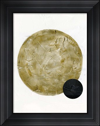 Framed Scandinavian Moon II Print