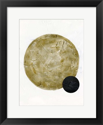 Framed Scandinavian Moon II Print