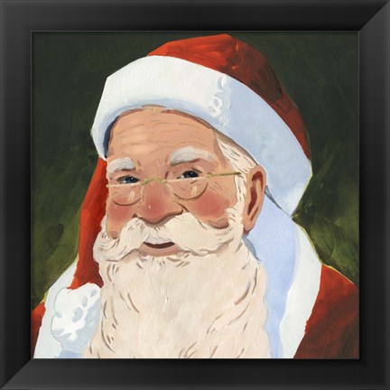 Framed Santa Claus Specs I Print