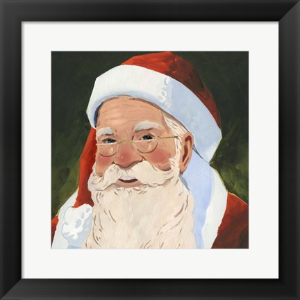 Framed Santa Claus Specs I Print