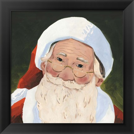 Framed Santa Claus Specs II Print