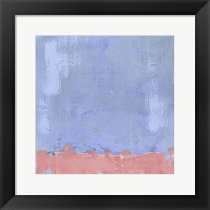 Framed Pastel Pitch II Print