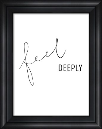 Framed Simply Kindness I Print
