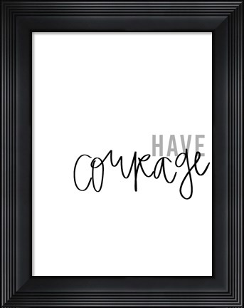 Framed Simply Kindness III Print