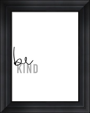 Framed Simply Kindness IV Print