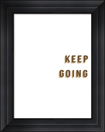 Framed Encouragements III Print
