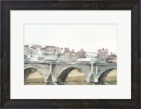 Framed Watercolor Arch Studies V Print
