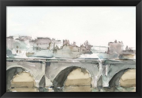 Framed Watercolor Arch Studies V Print