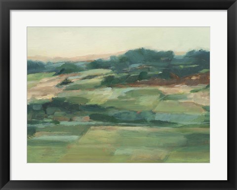 Framed Vast Fields II Print