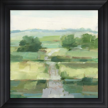 Framed Rolling Path II Print