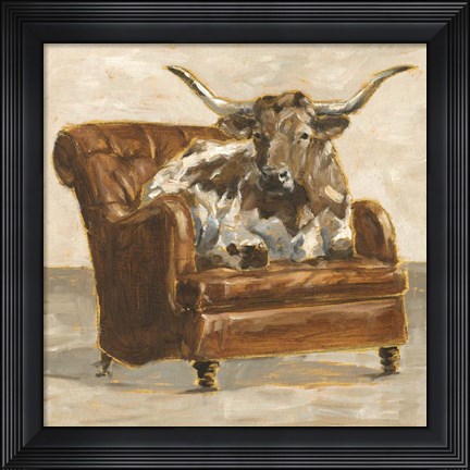 Framed Refined Comfort I Print