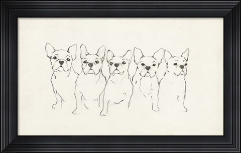 Framed Snuggle Squad I Print