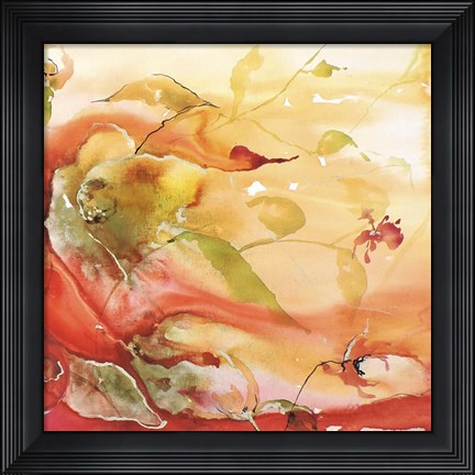 Framed En Naranjas II Print
