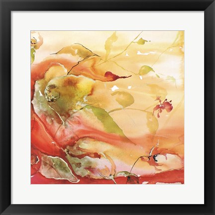 Framed En Naranjas II Print