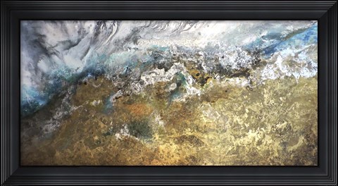 Framed Metalicos y Texturas II Print