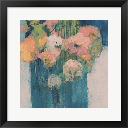 Framed Posy II Print