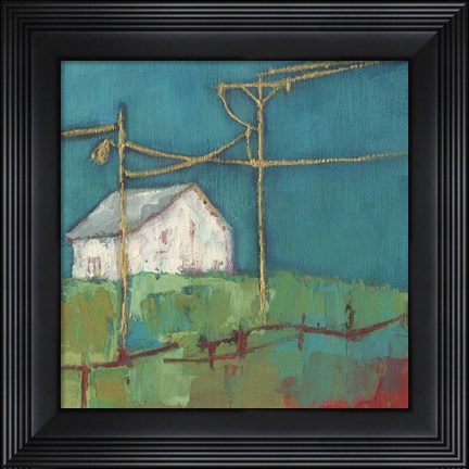 Framed Fon Barn III Print