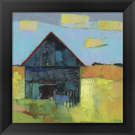 Framed Arvonia Barn Print