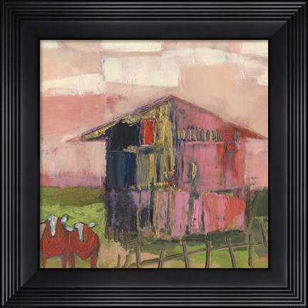 Framed Buckingham Barn Print
