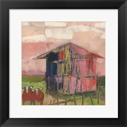 Framed Buckingham Barn Print