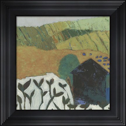 Framed Wyandotte Barn II Print