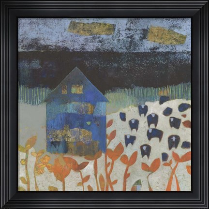 Framed Wyandotte Barn III Print