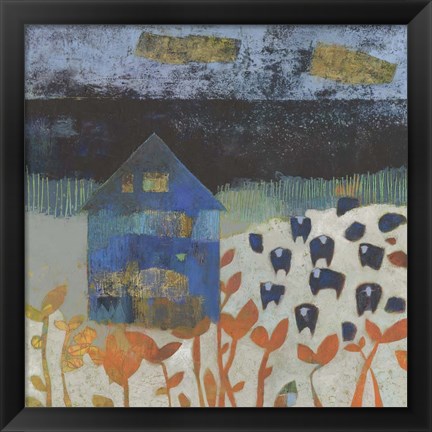 Framed Wyandotte Barn III Print