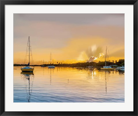 Framed In the Golden Light IV Print