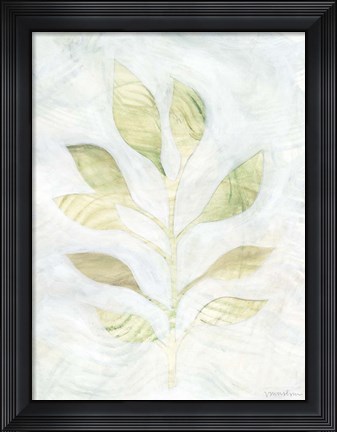 Framed Breezy Fronds I Print