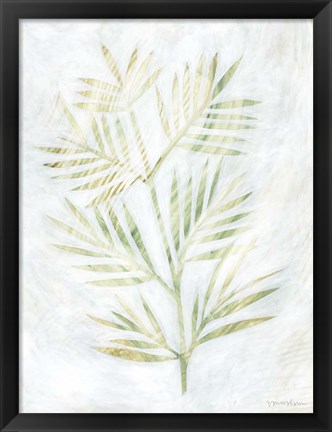 Framed Breezy Fronds III Print