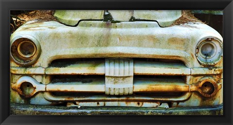 Framed Car Graveyard II Print