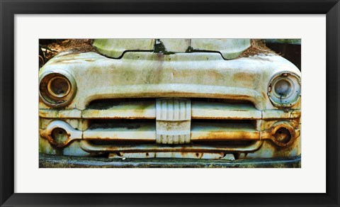 Framed Car Graveyard II Print