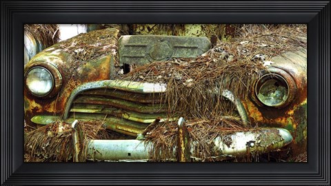 Framed Car Graveyard III Print