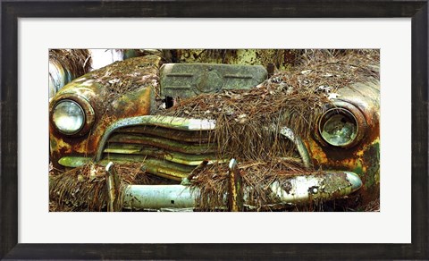 Framed Car Graveyard III Print