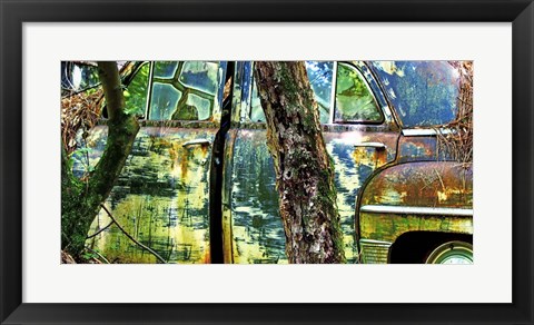 Framed Car Graveyard VIII Print