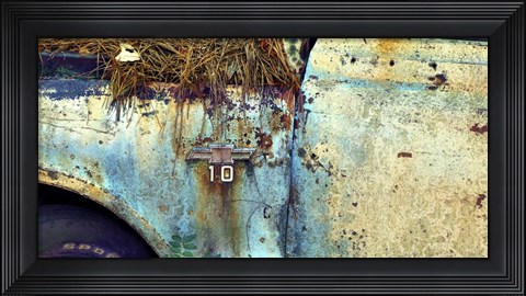 Framed Car Graveyard IX Print