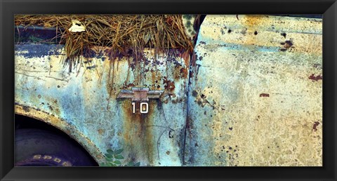 Framed Car Graveyard IX Print