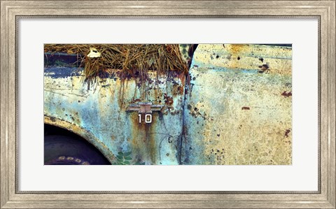 Framed Car Graveyard IX Print