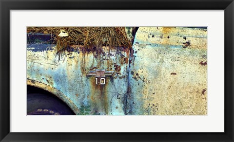 Framed Car Graveyard IX Print