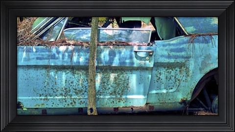 Framed Car Graveyard XII Print