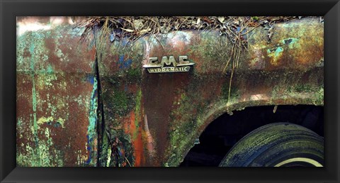 Framed Car Graveyard XIII Print