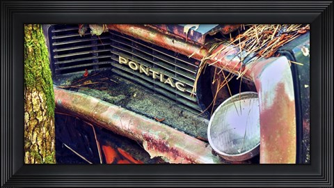 Framed Car Graveyard XIV Print