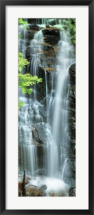 Framed Vertical Falls I Print